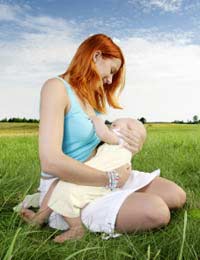 Breastfeeding Nursing Baby Breast